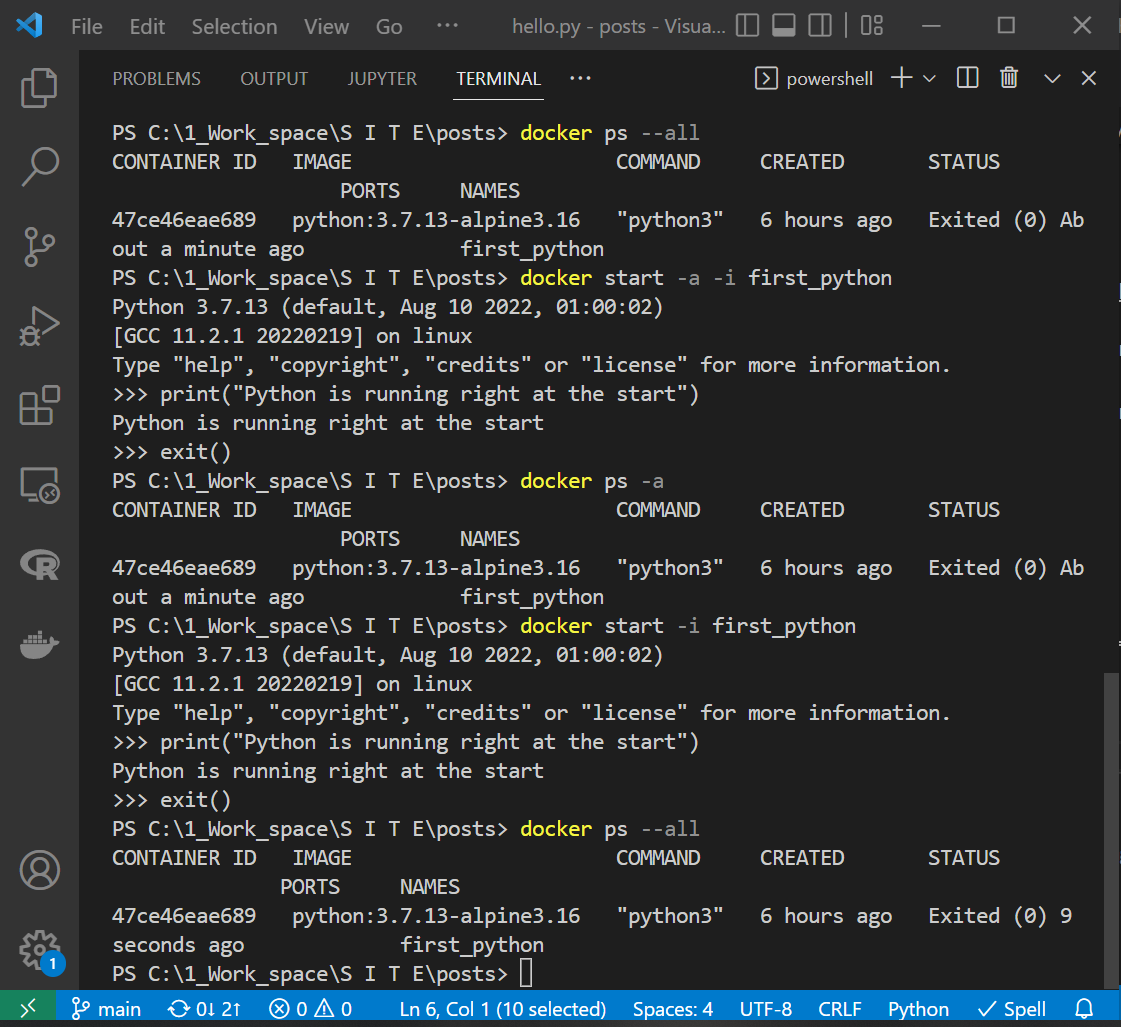 docker_start_attached